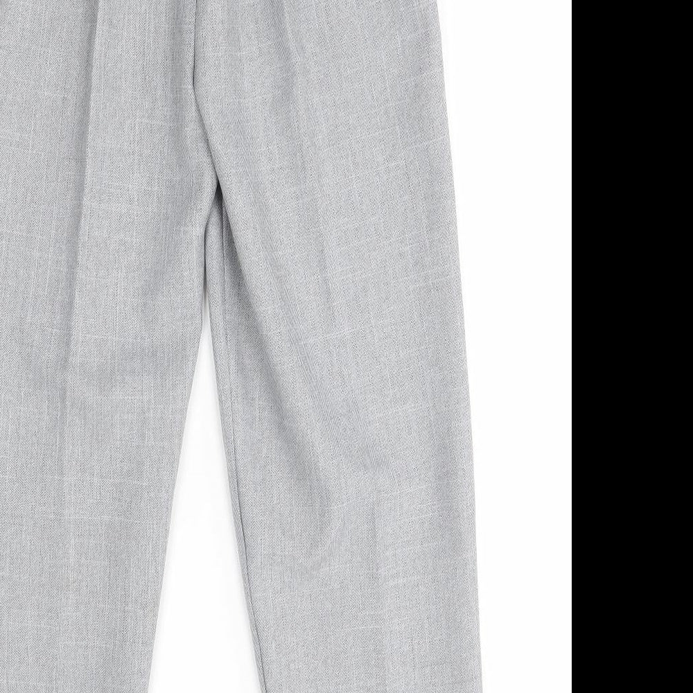 Autonomy Womens Grey Trousers Size 10 L26 in