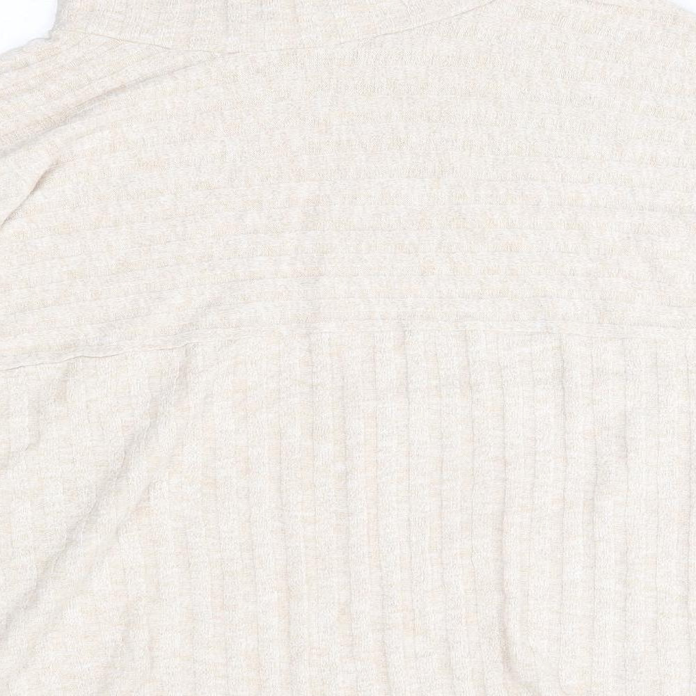 TU Womens Beige Pullover Jumper Size 16