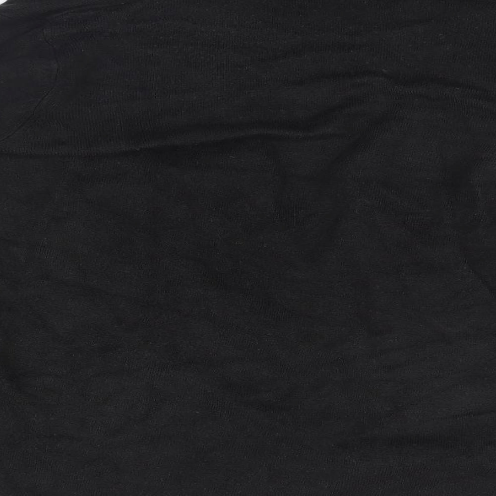 Moda Womens Black Cardigan Jumper Size 14