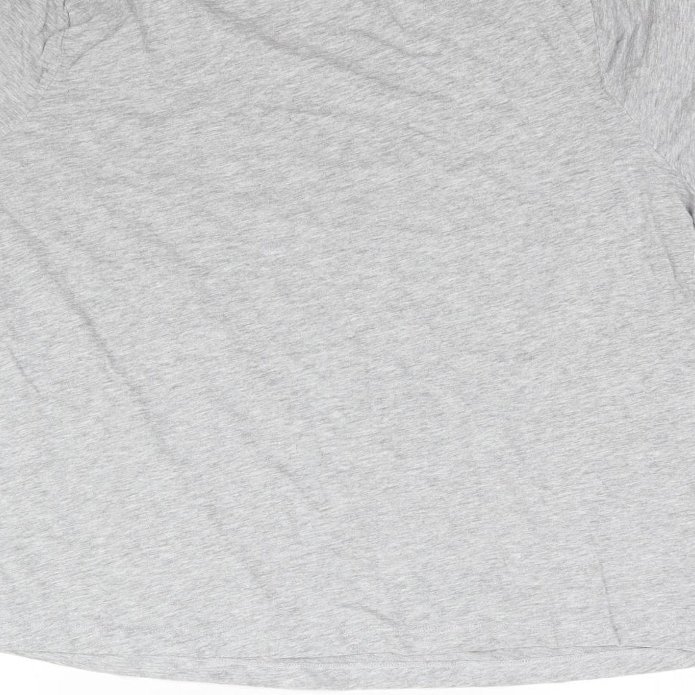 TU Womens Grey Basic T-Shirt Size 2 - Here comes the fun