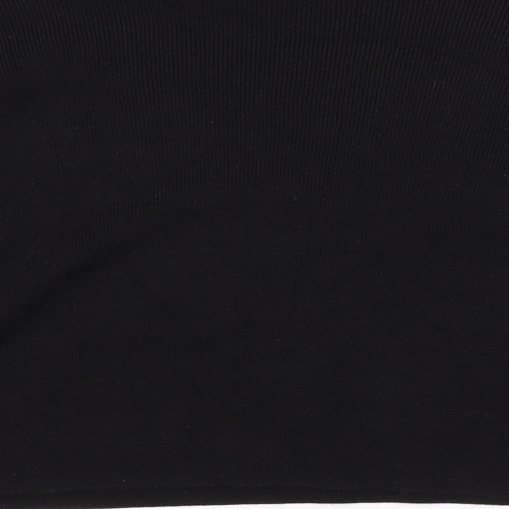 River Island Womens Black Pullover Jumper Size 10