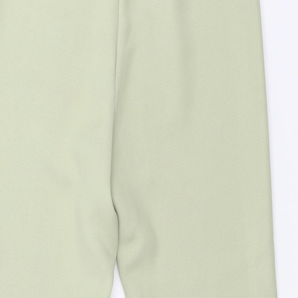 BHS Womens Green Trousers Size 10 L23 in