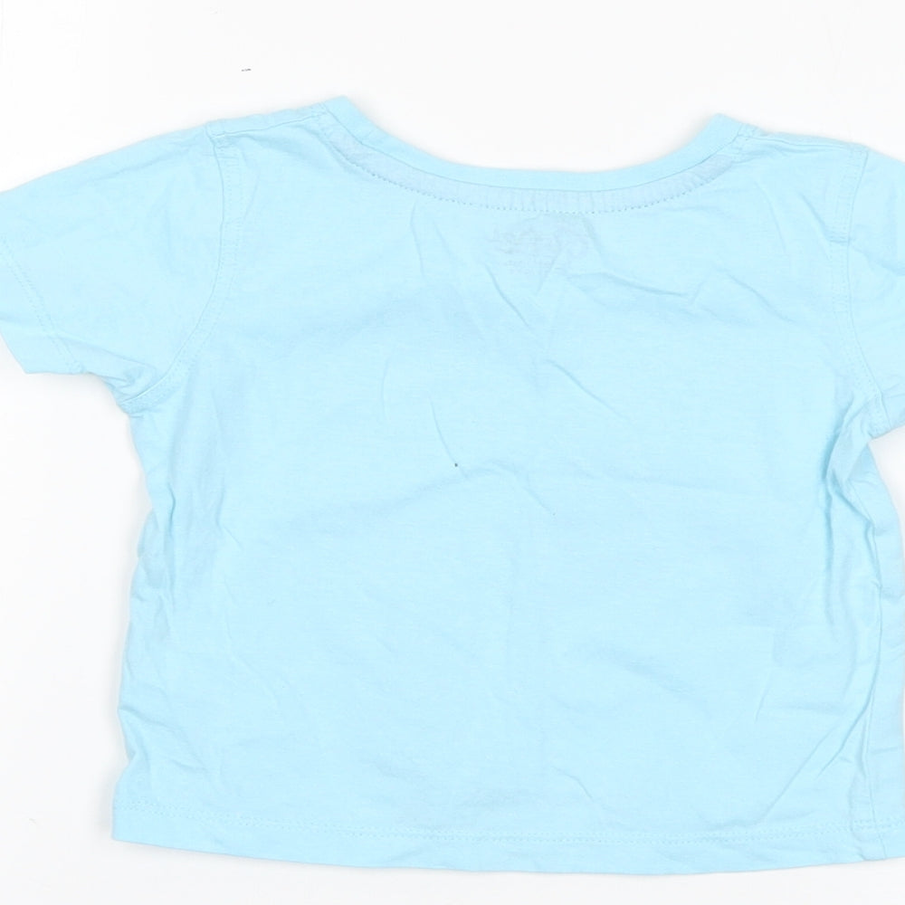 Rebel Baby Blue Basic T-Shirt Size 18-24 Months