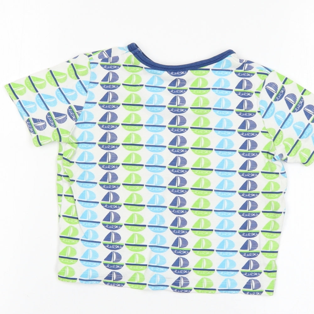 Mini Club Baby White Basic T-Shirt Size 18-24 Months