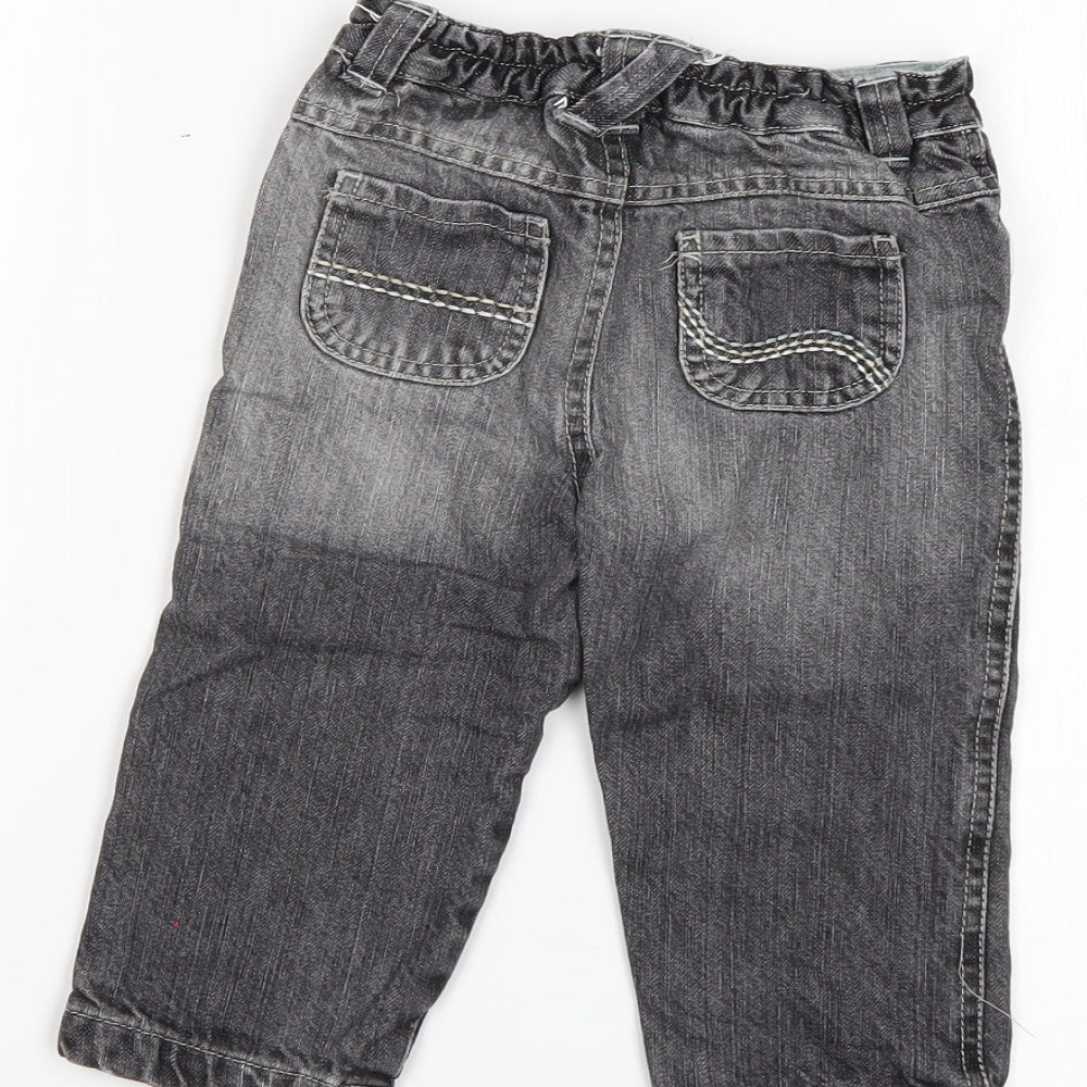 Mini Club Baby Grey Jeans Size 9-12 Months