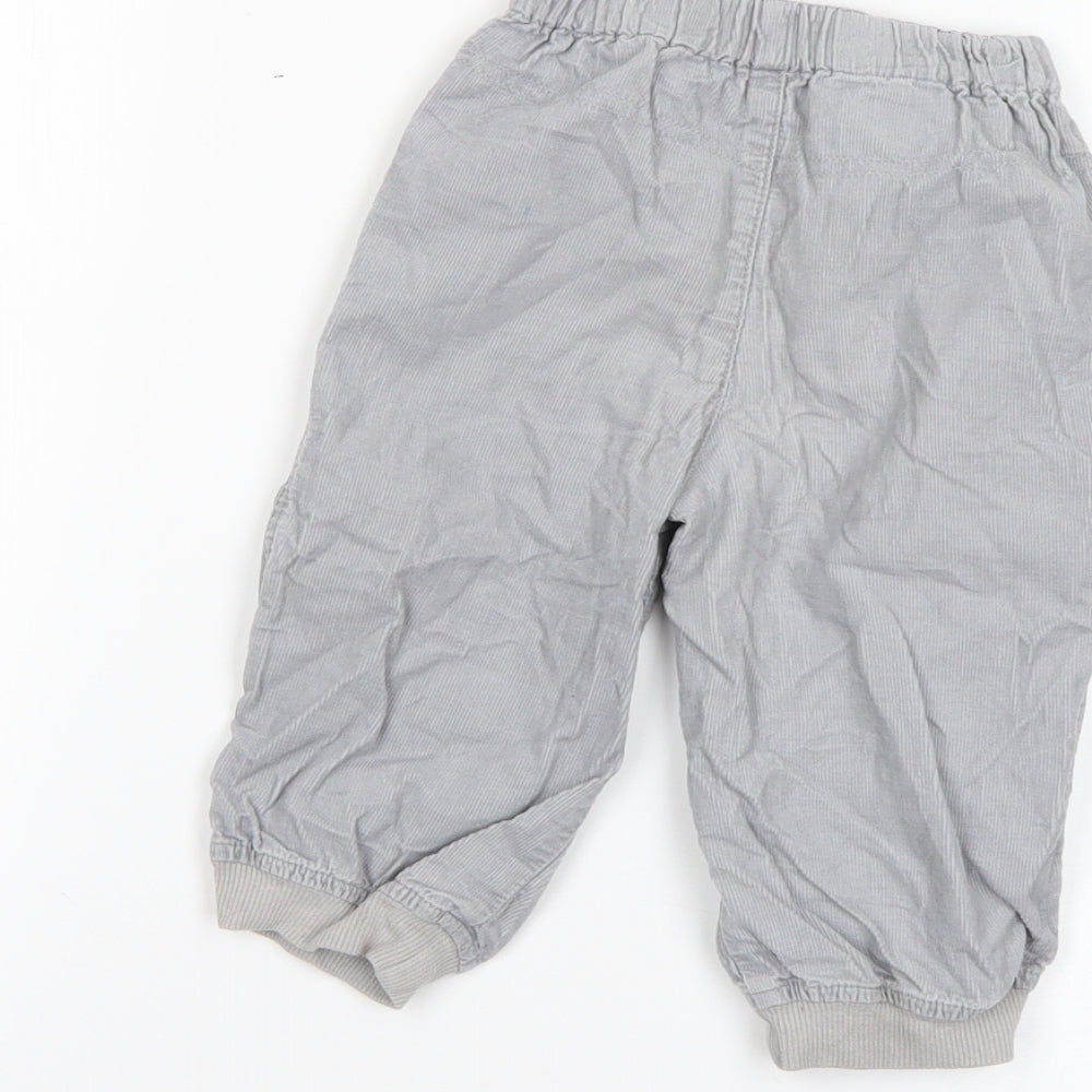 George Baby Grey Jogger Trousers Size 9-12 Months