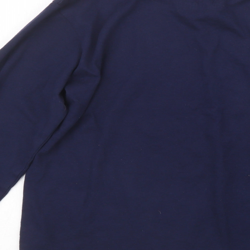 TU Boys Blue Geometric Pyjama Top Size 10-11 Years