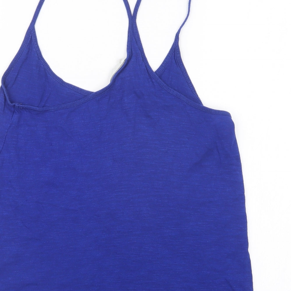 H&M Womens Blue Basic Tank Size XS