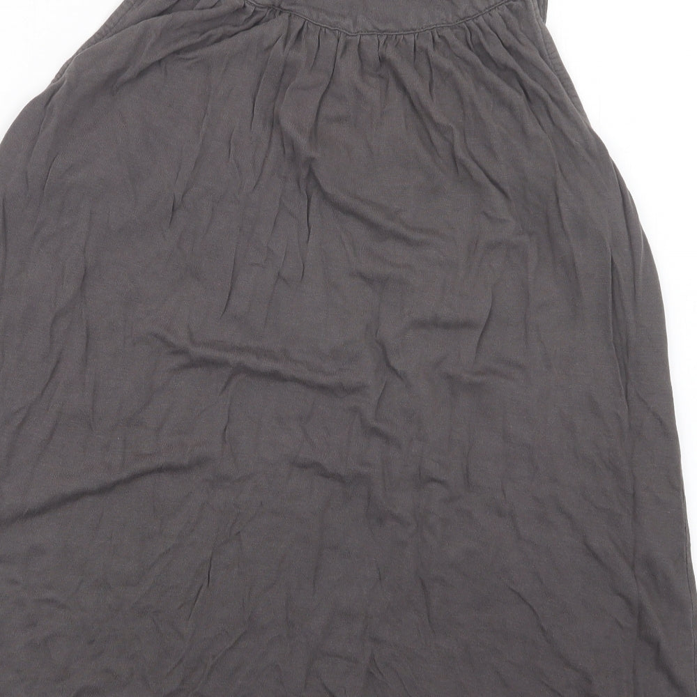 Monsoon Womens Brown Basic Tank Size 10