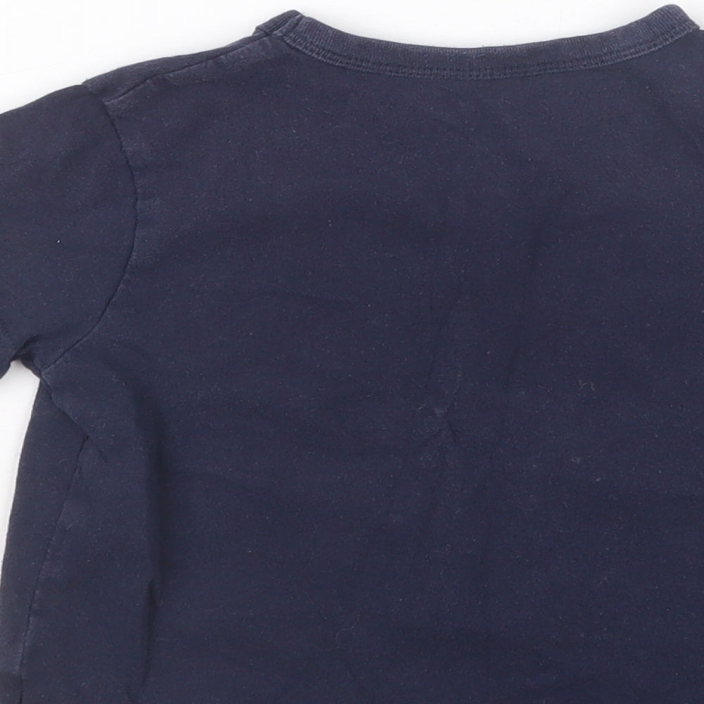 Gap Boys Blue Basic T-Shirt Size 2 Years