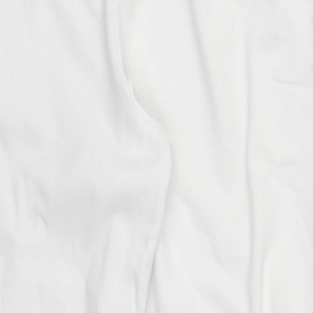 Jetty Womens White Sweatpants Trousers Size M L26 in