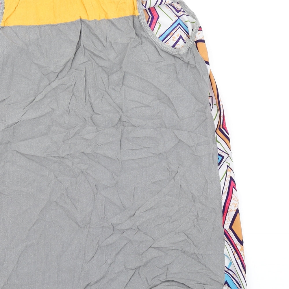 NEXT Womens Pink Geometric Basic Tank Size 10
