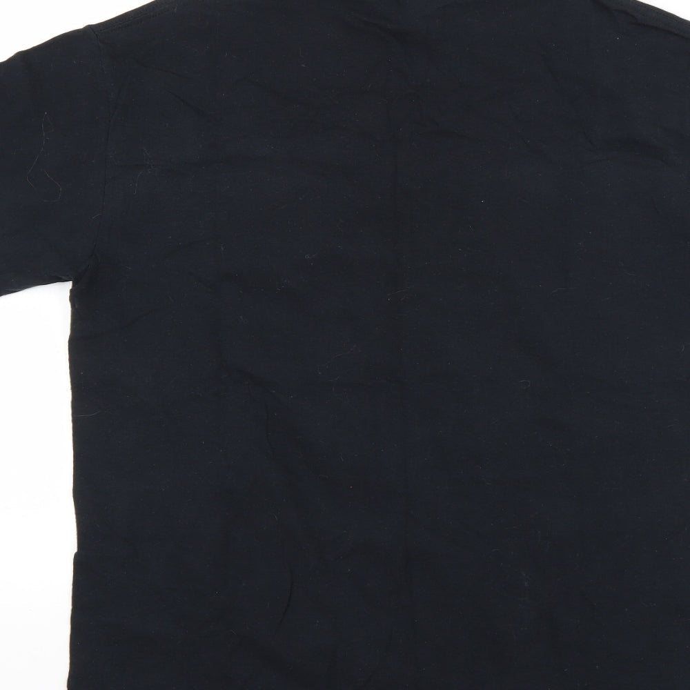 Boohoo Mens Black T-Shirt Size S