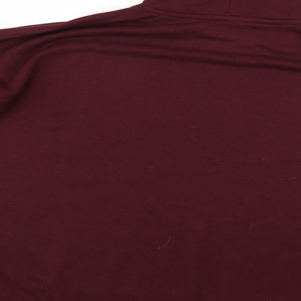 Matalan Womens Red Pullover Jumper Size M