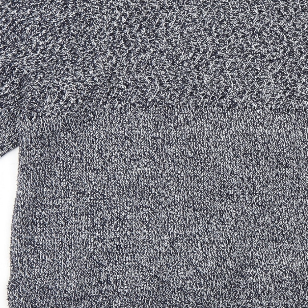 Topman Mens Blue Pullover Jumper Size M