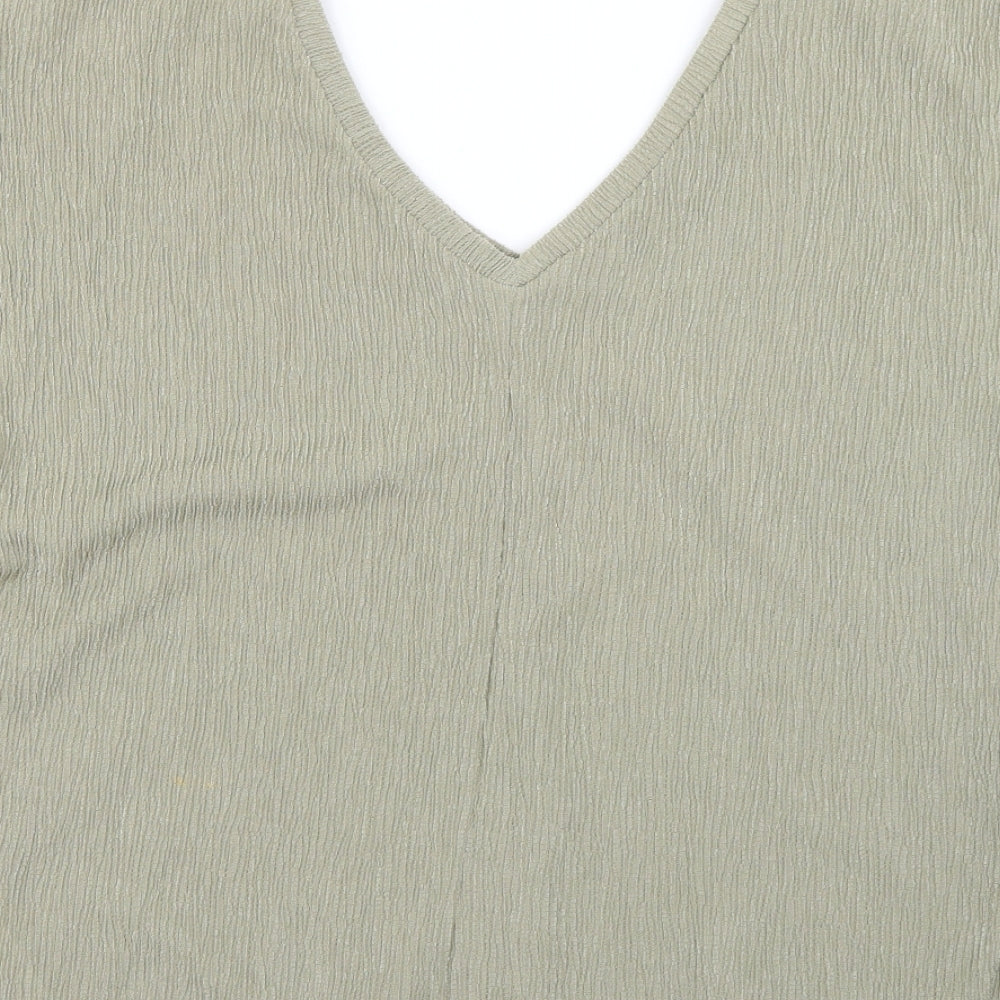 Marks & Spencer Womens Green Basic Blouse Size 10