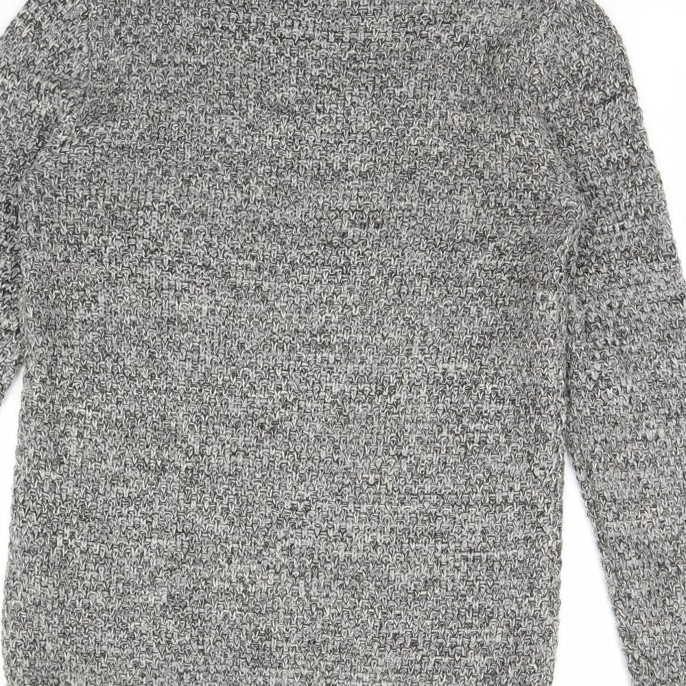 Peacocks Womens Beige Herringbone Pullover Jumper Size S