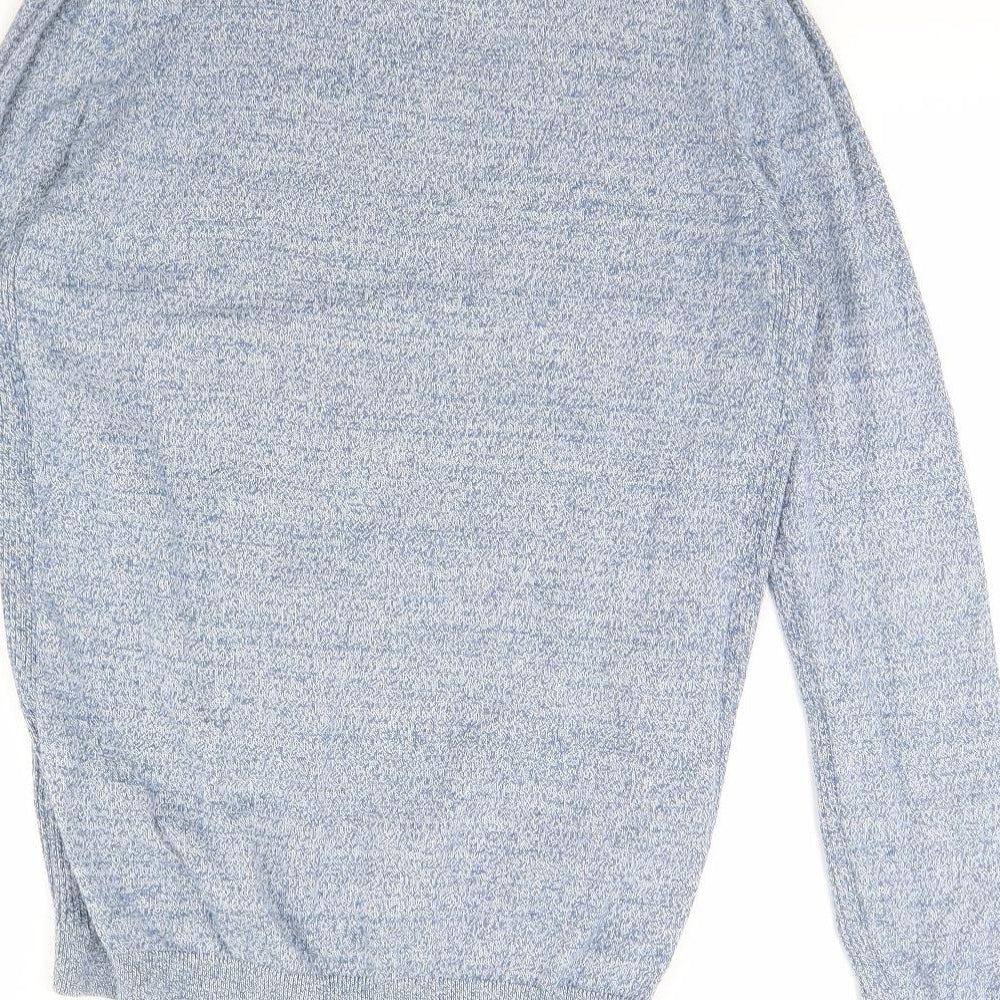 Topman Mens Blue Pullover Jumper Size S