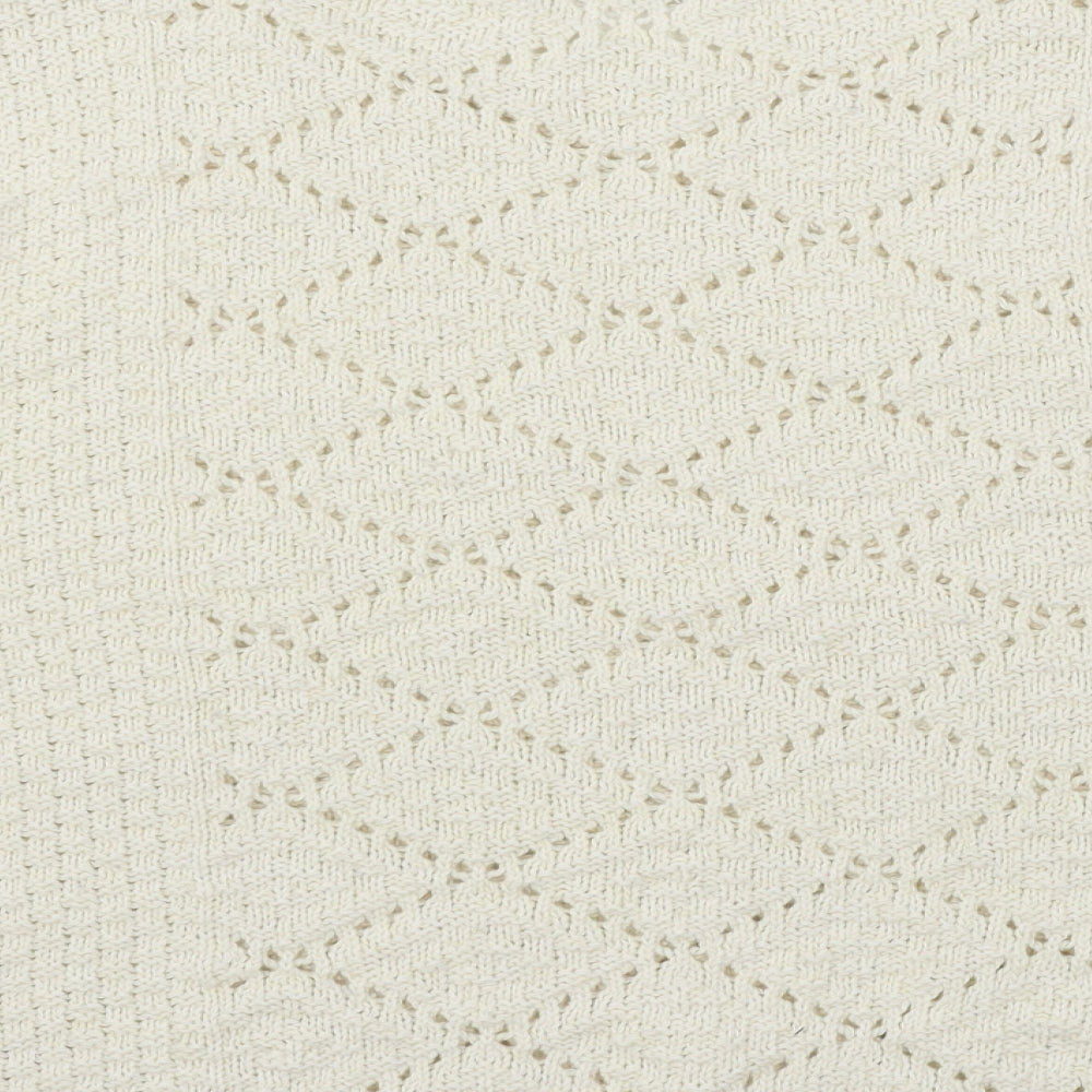 M&Co Womens Ivory Knit Pullover Jumper Size 20