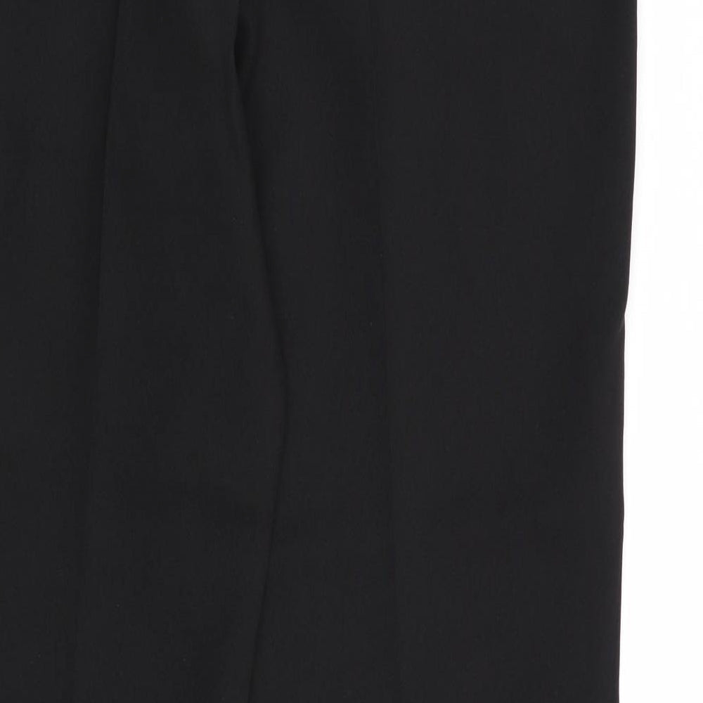 Preworn Womens Black Trousers Size 30 in L31 in