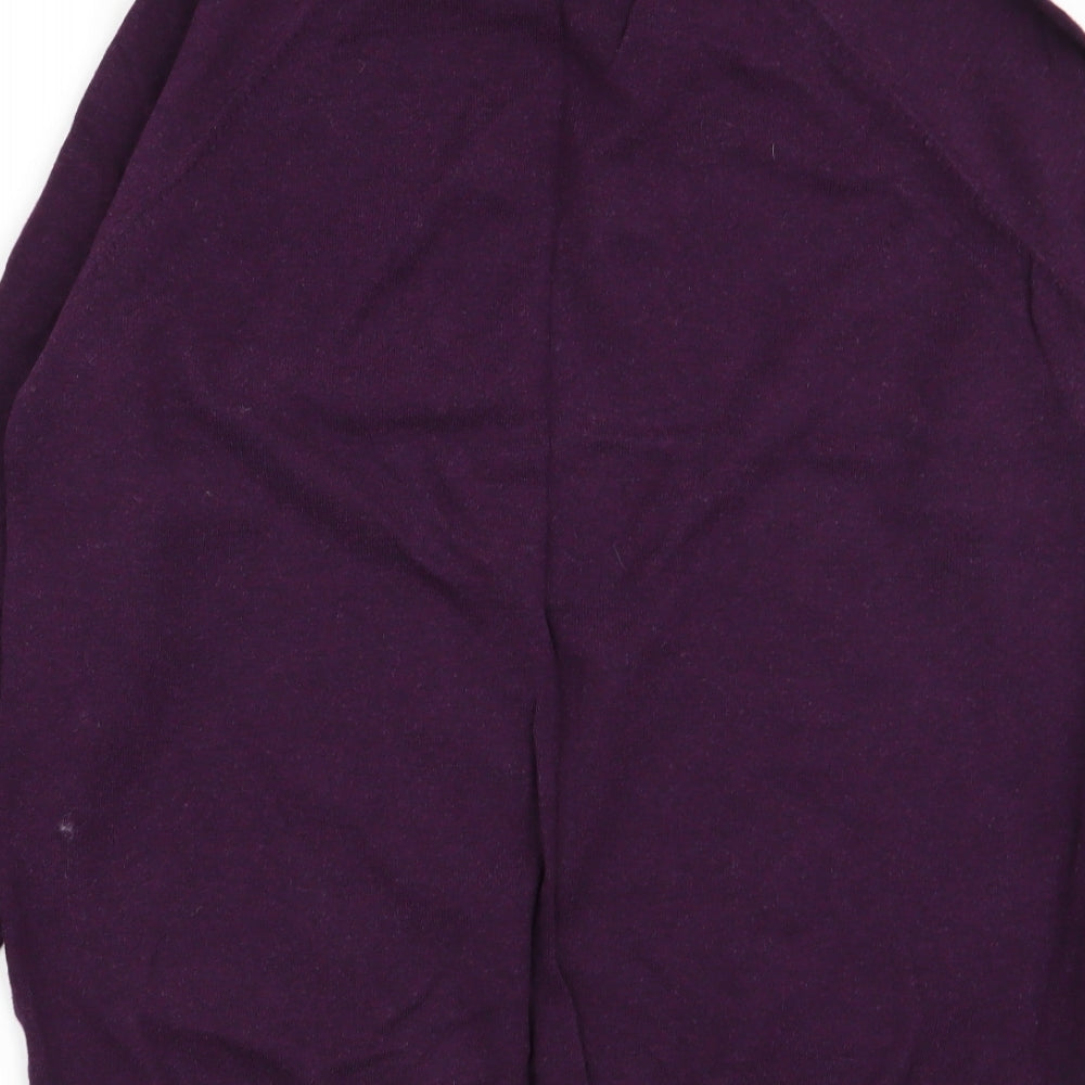 burton menswear Mens Purple Pullover Jumper Size M