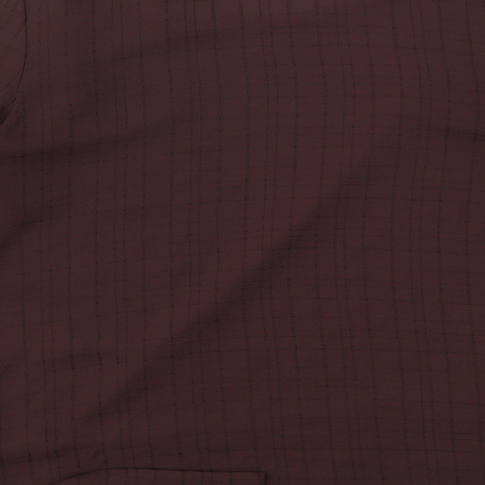 NEXT Womens Red Basic Blouse Size 14