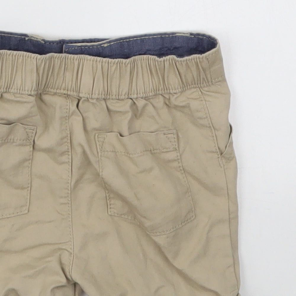 FRED &FLO Boys Beige Capri Trousers Size 6-9 Months
