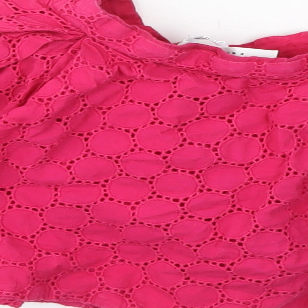 RYKIEL Girls Pink Flare Skirt Size 6 Years
