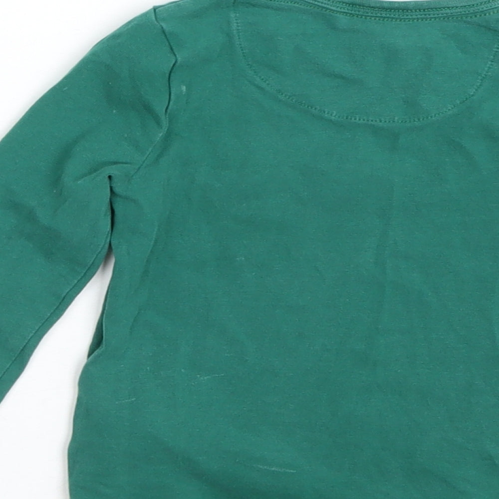 Marks & Spencer Boys Green Cami Pyjama Top Size 12-18 Months