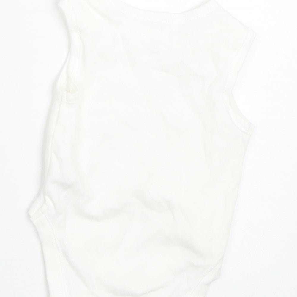 Primark Baby White Basic T-Shirt Size 0-3 Months
