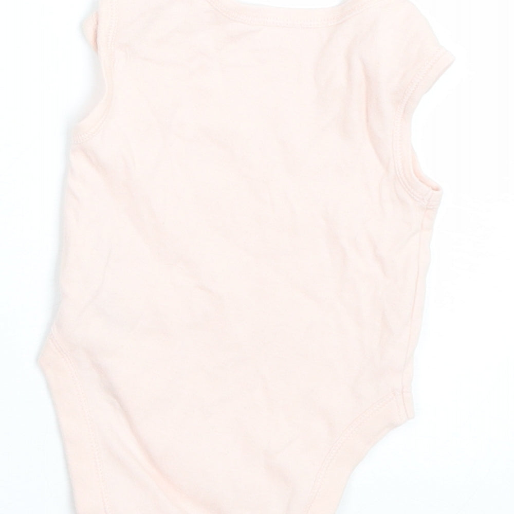 Primark Girls Pink Basic T-Shirt Size 0-3 Months
