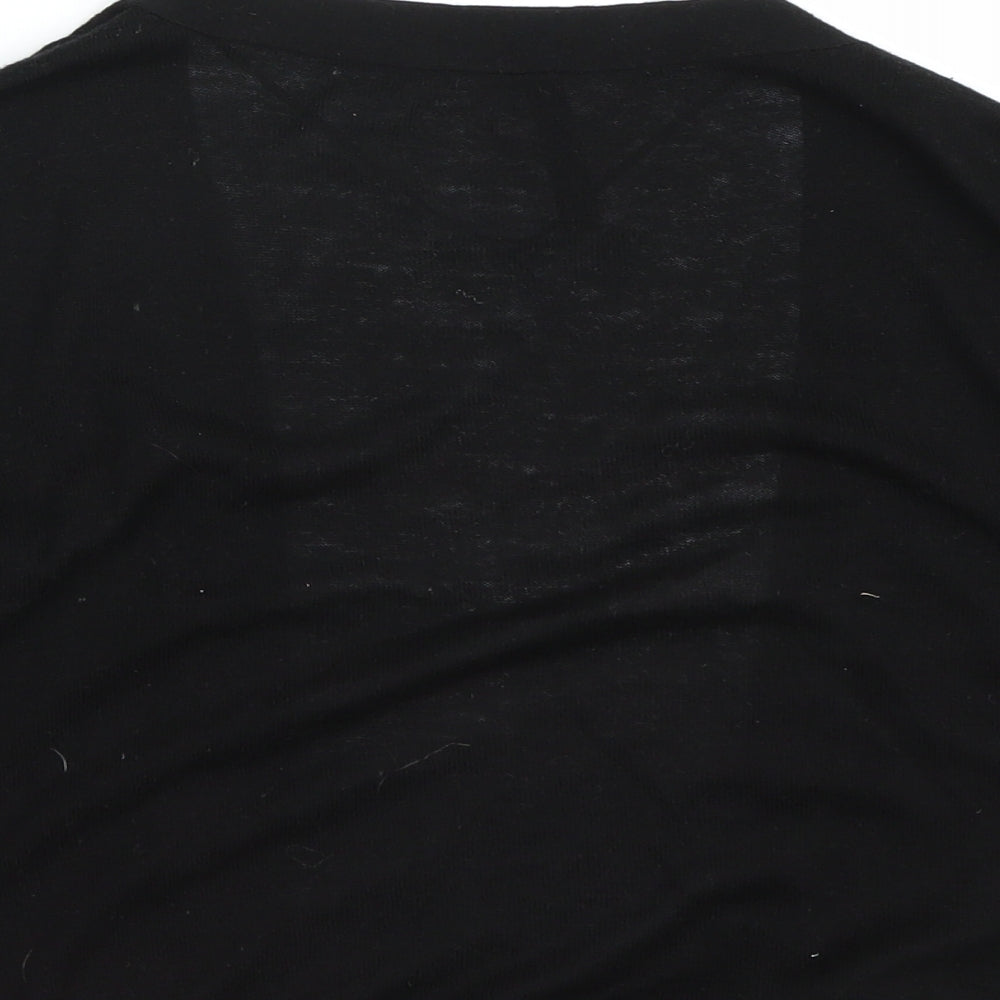 Woolworths Womens Black Cape Jumper Size L