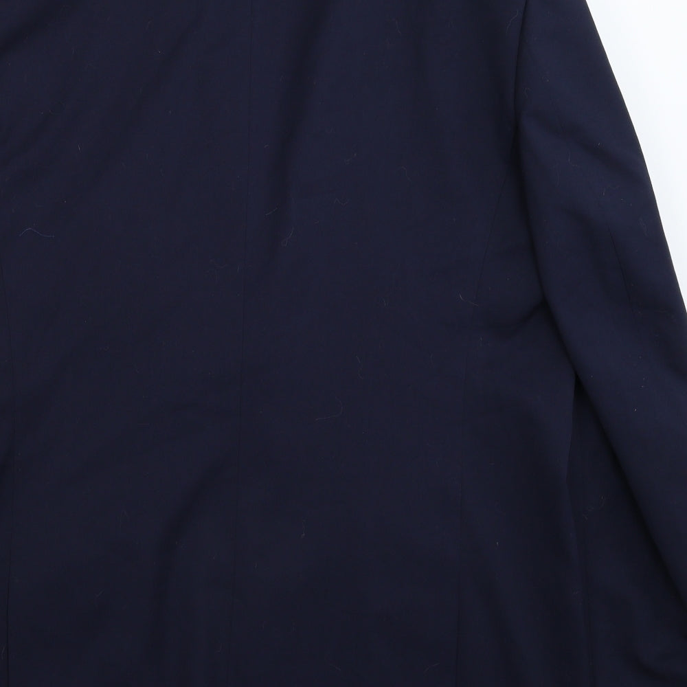 Greenwoods Mens Blue Jacket Suit Jacket Size 44