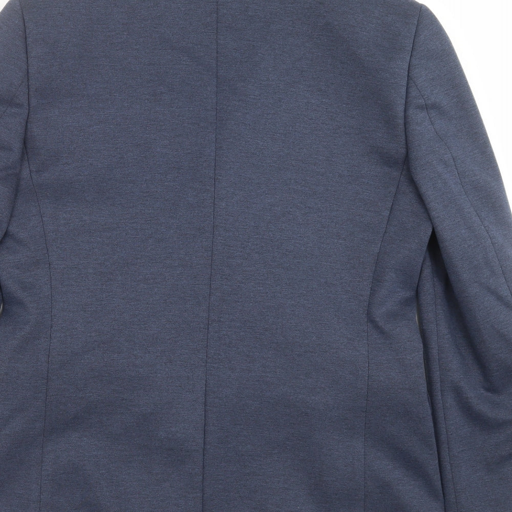 Topman Mens Blue Jacket Suit Jacket Size 40