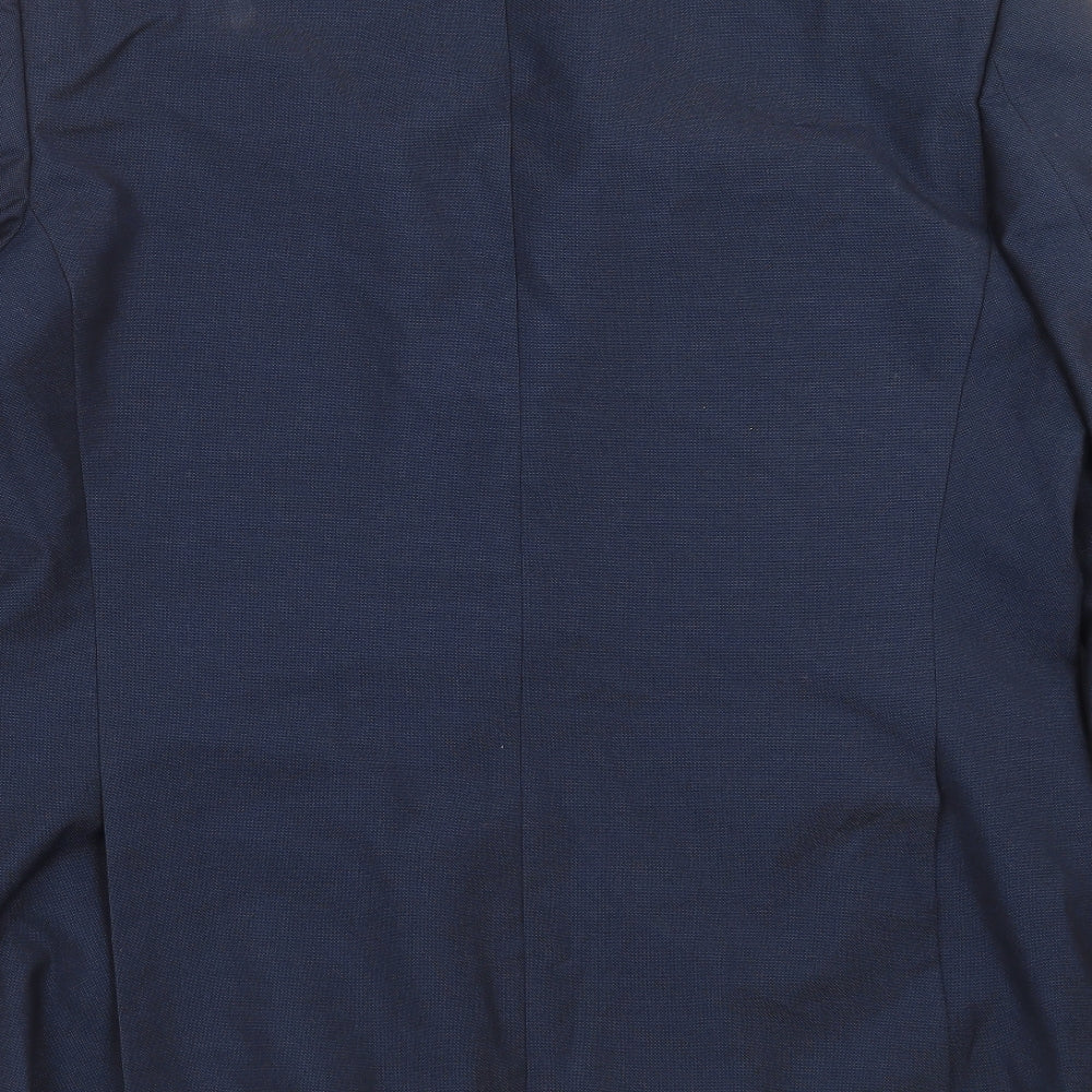 Burton Mens Blue Jacket Suit Jacket Size 46 - Tailored fit