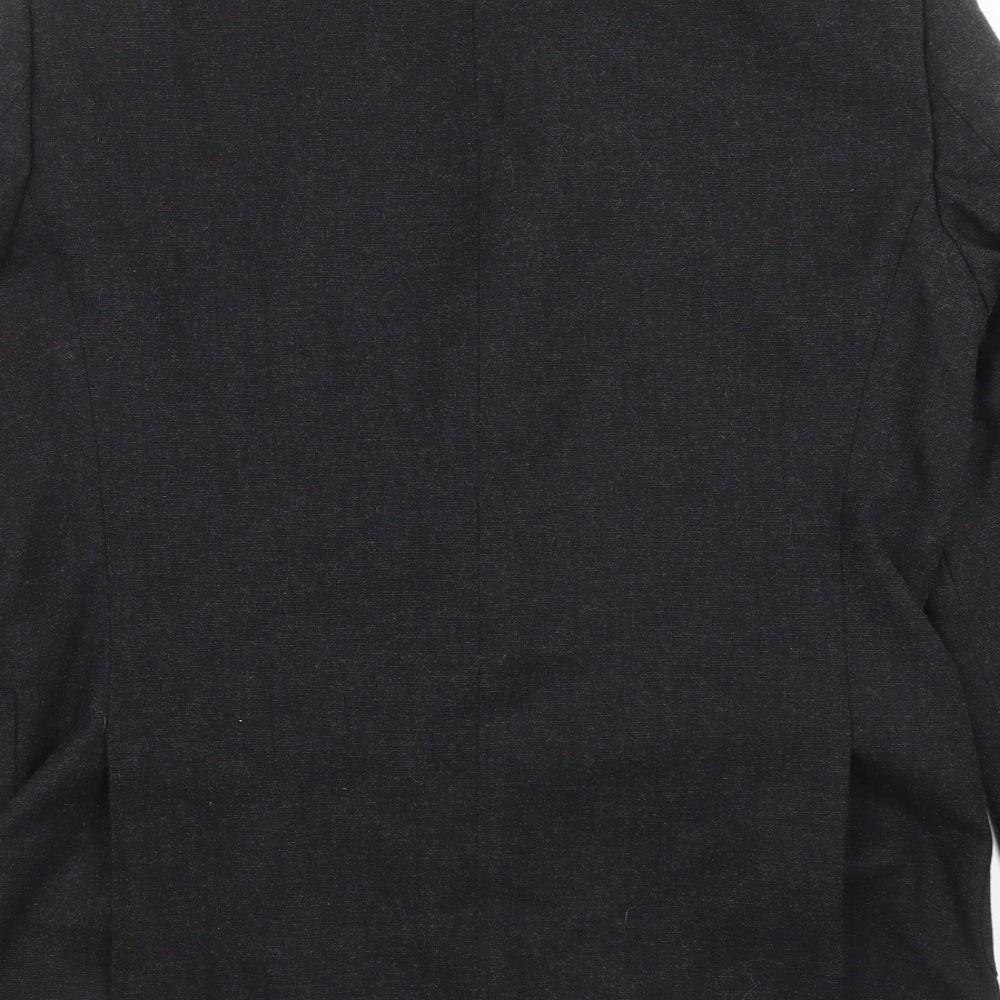 F&F Mens Grey Jacket Suit Jacket Size 44