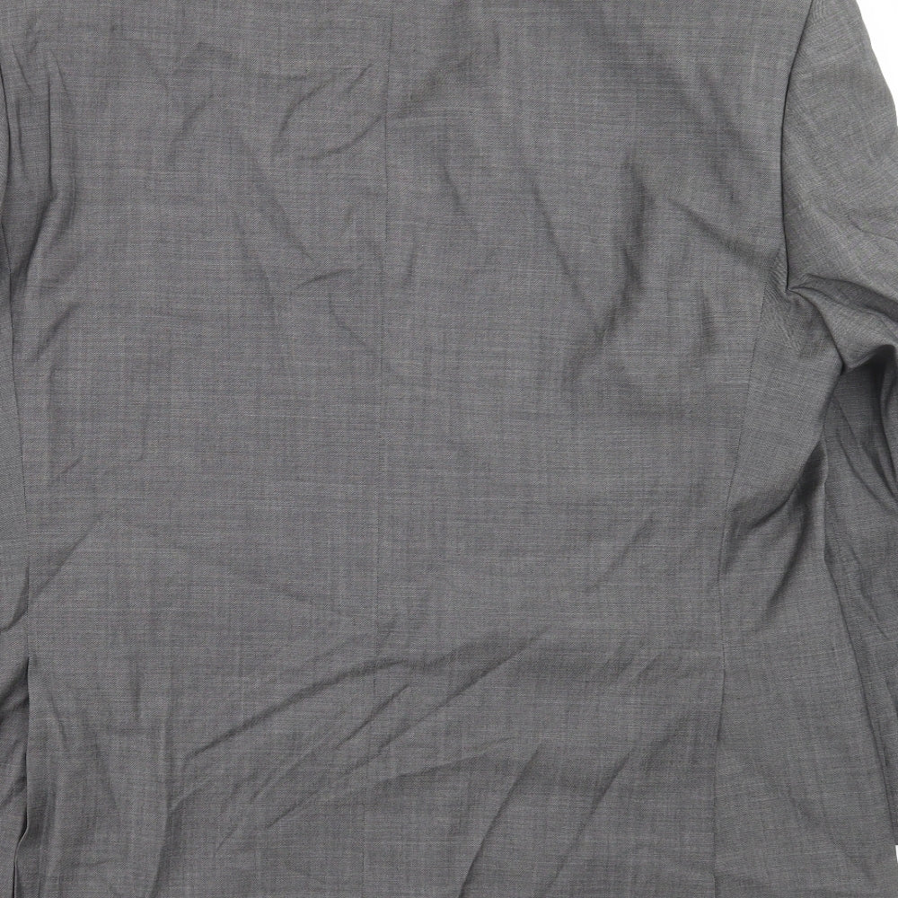 Marks & Spencer Mens Grey Jacket Suit Jacket Size 42