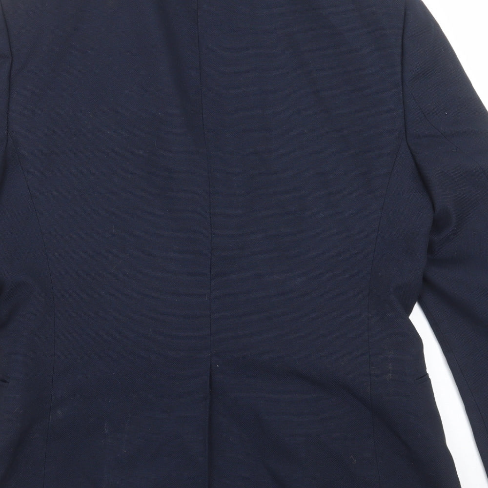 Topman Mens Blue Jacket Suit Jacket Size 38