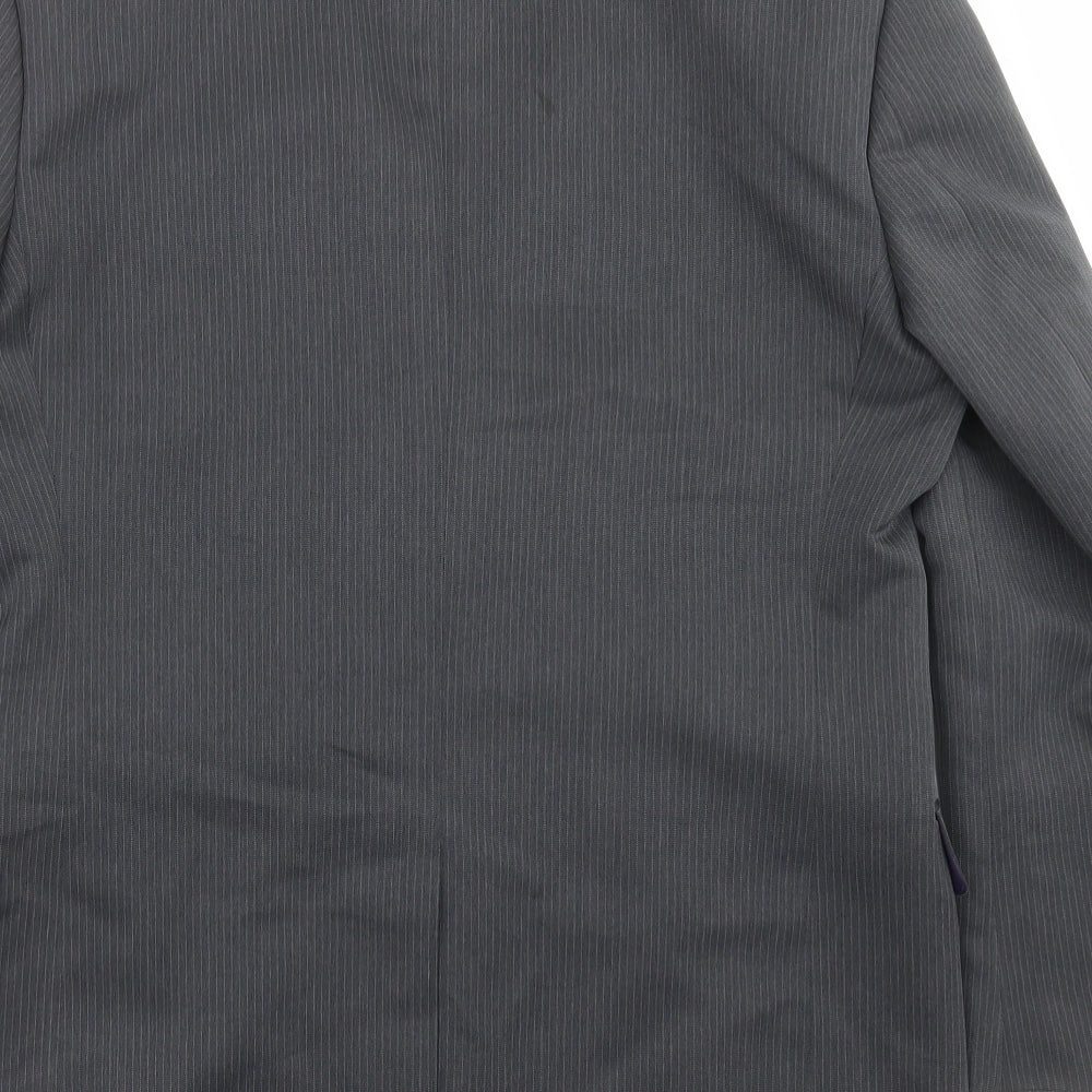 Taylor & Wright Mens Grey Striped Jacket Suit Jacket Size 42