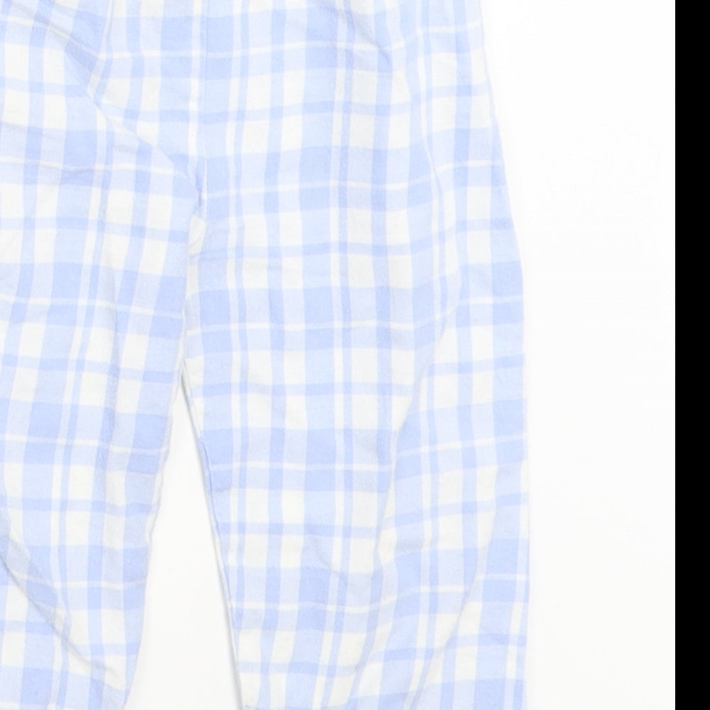 Nutmeg Baby Blue Check Cami Pyjama Set Size 9-12 Months