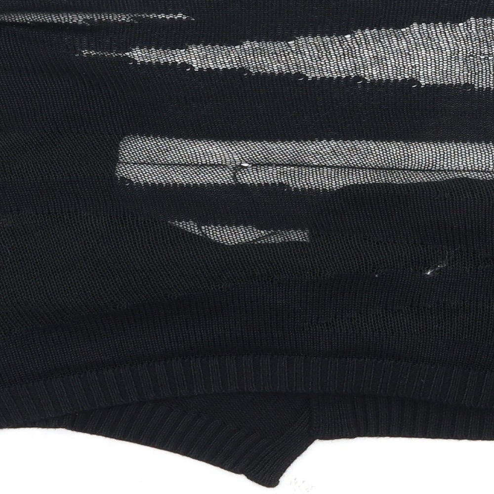 Per Una Womens Black Cardigan Jumper Size 16