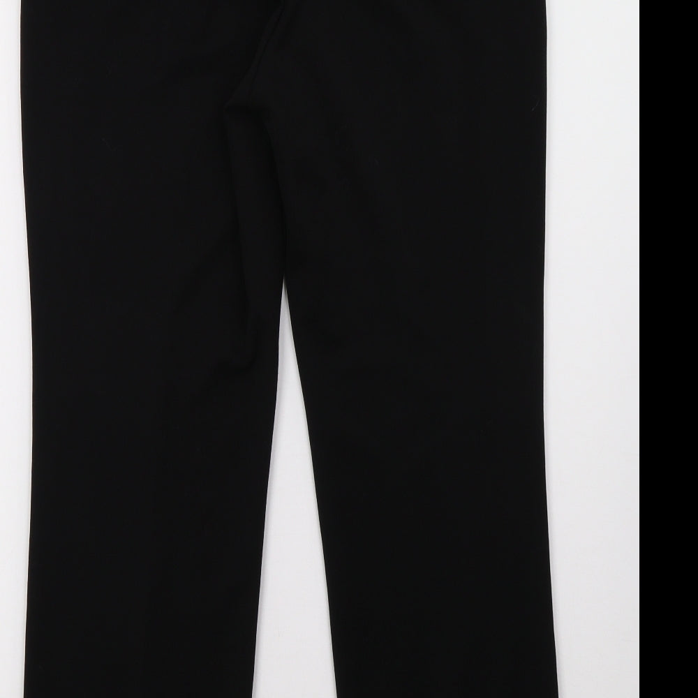 Marks and Spencer Womens Black Trousers Size 12 L30 in
