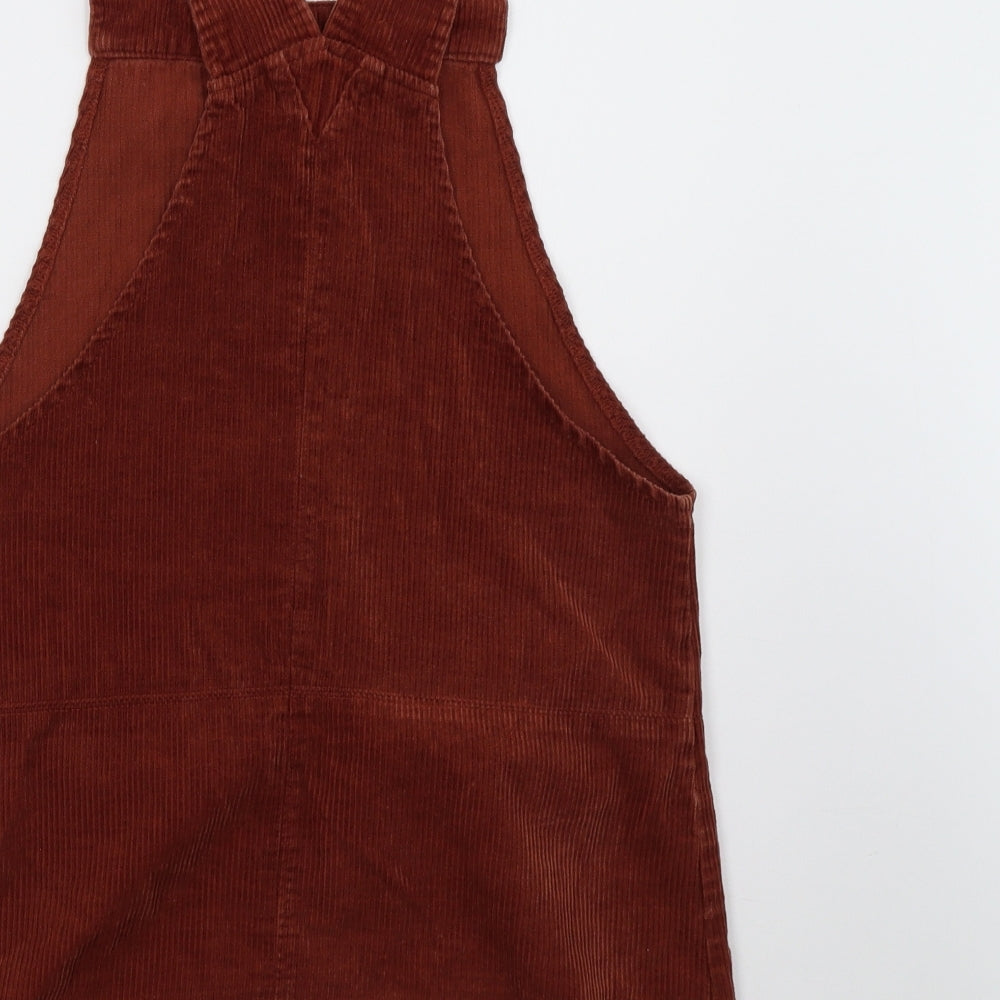 New Look Womens Brown A-Line Size 8