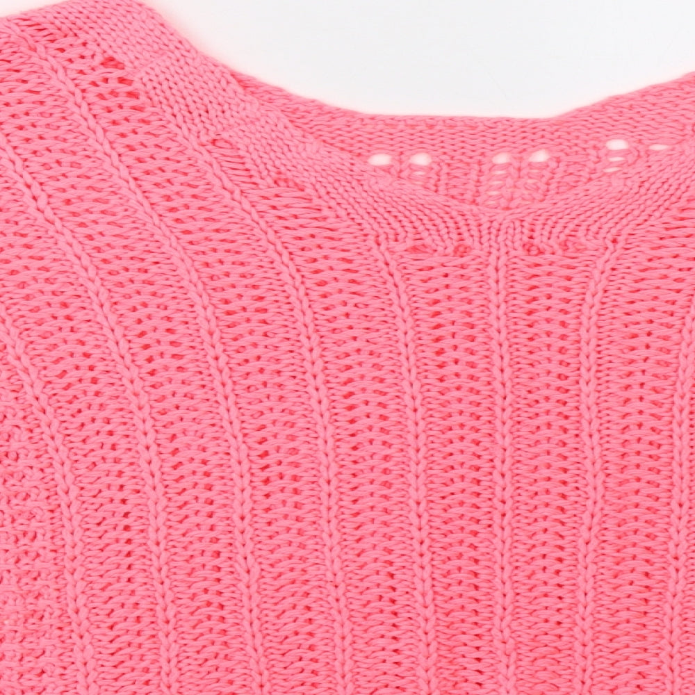 NEXT Womens Pink Pullover Sweatshirt Size S