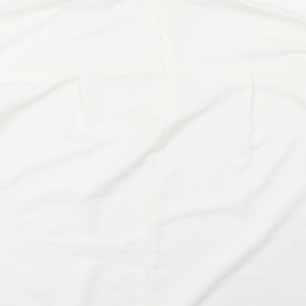 ASOS Womens White Basic Blouse Size 8