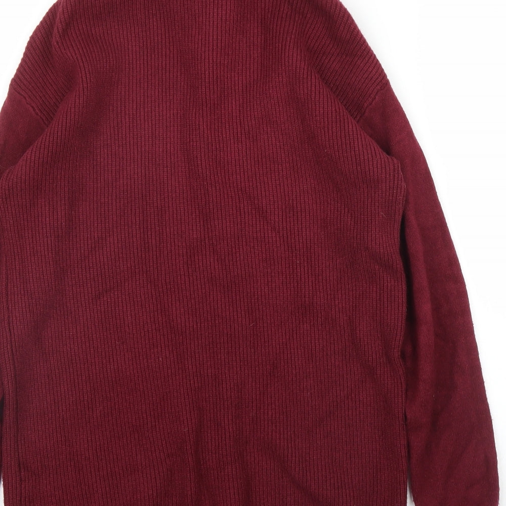 LYDC Womens Purple Pullover Jumper Size M