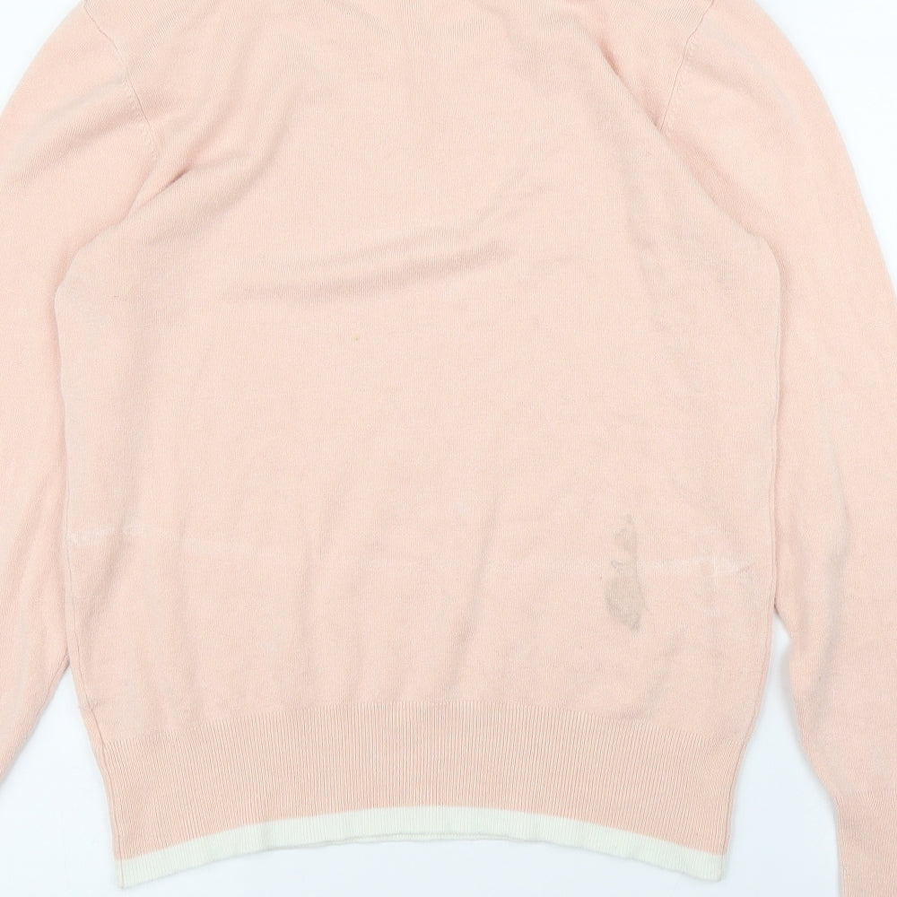 Roman Womens Pink Pullover Jumper Size 14