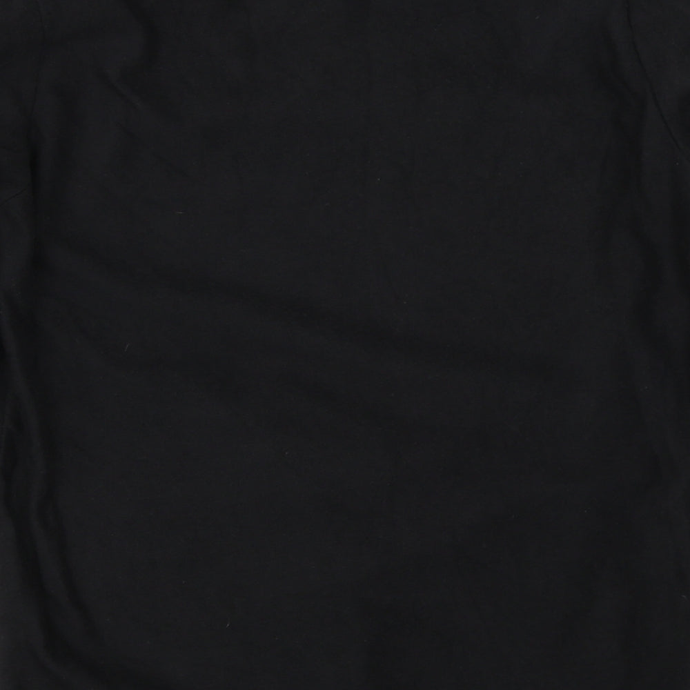 DECATHLON Mens Black Fleece Pullover Jumper Size M