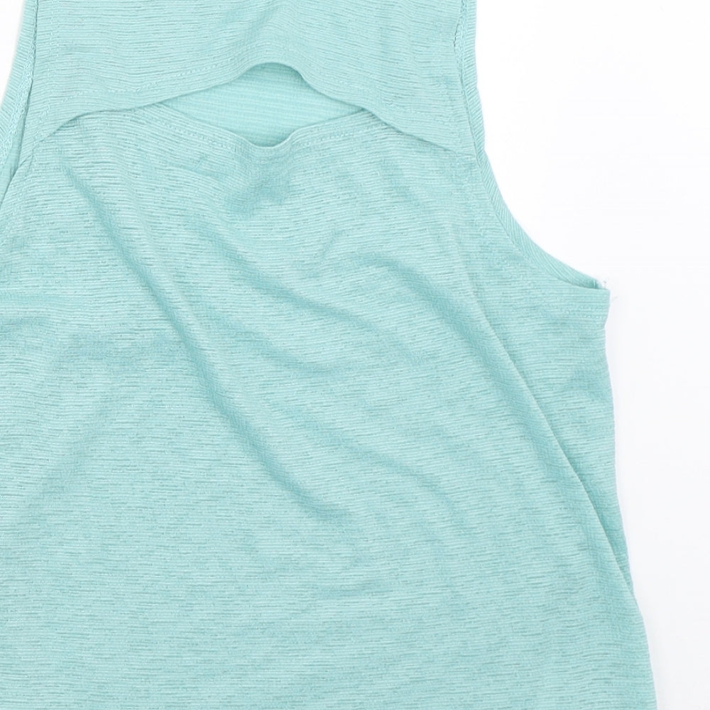 Preworn Womens Blue Basic Tank Size XS