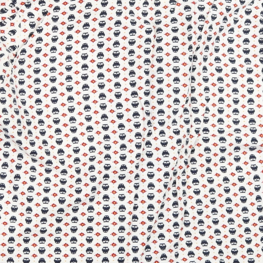 Matalan Womens Ivory Solid Top Pyjama Top Size 12